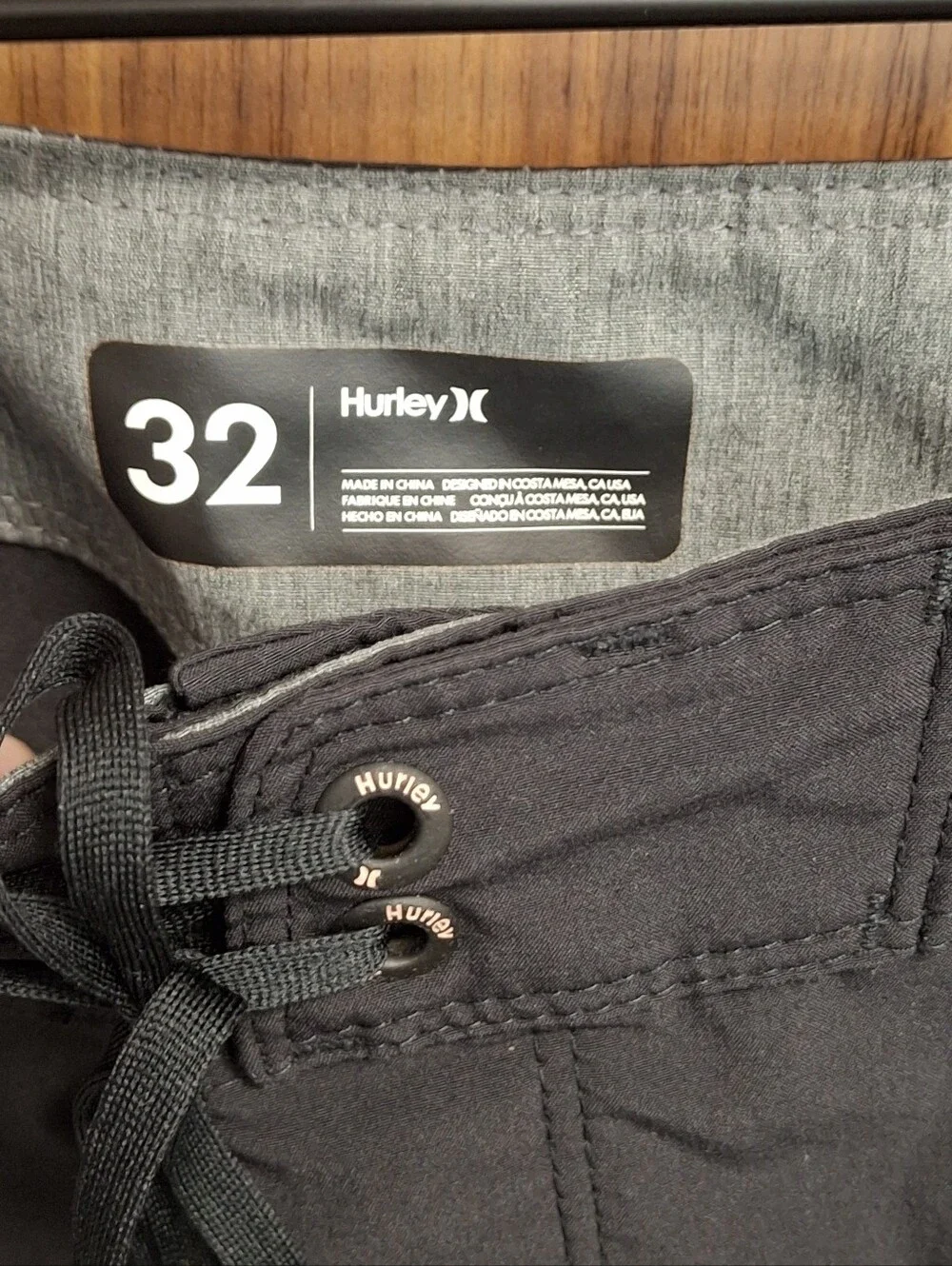 HURLEY Phantom Swim Board Shorts SZ 32
